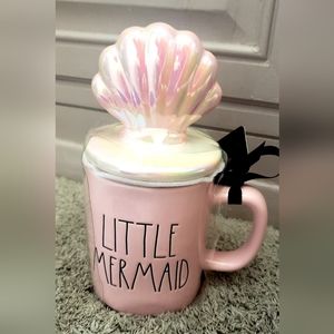 Rae Dunn Pink Little Mermaid Mug